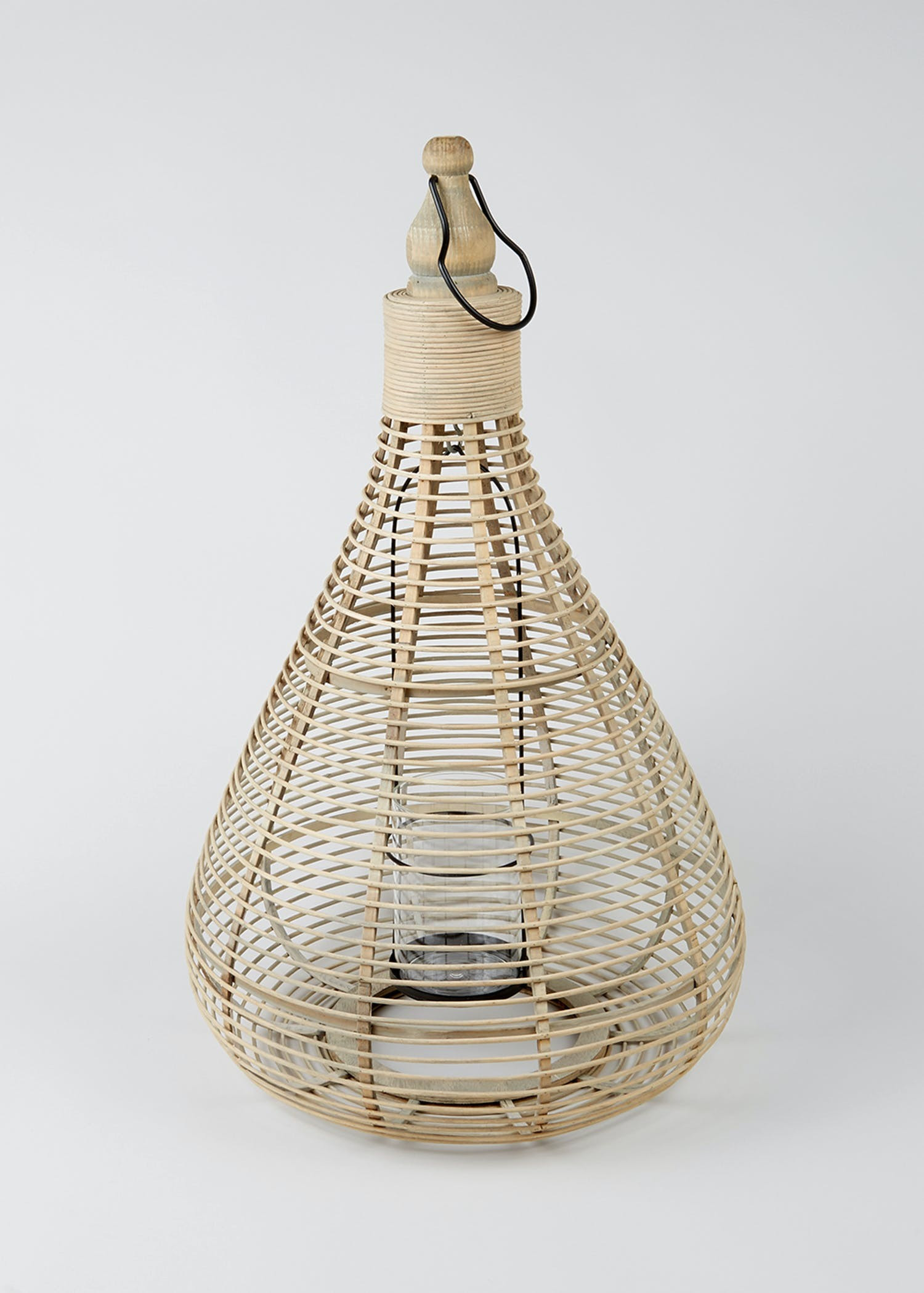 Bamboo Lantern Tealight Holder (75cm x 50cm) – Natural | Matalan (UK)