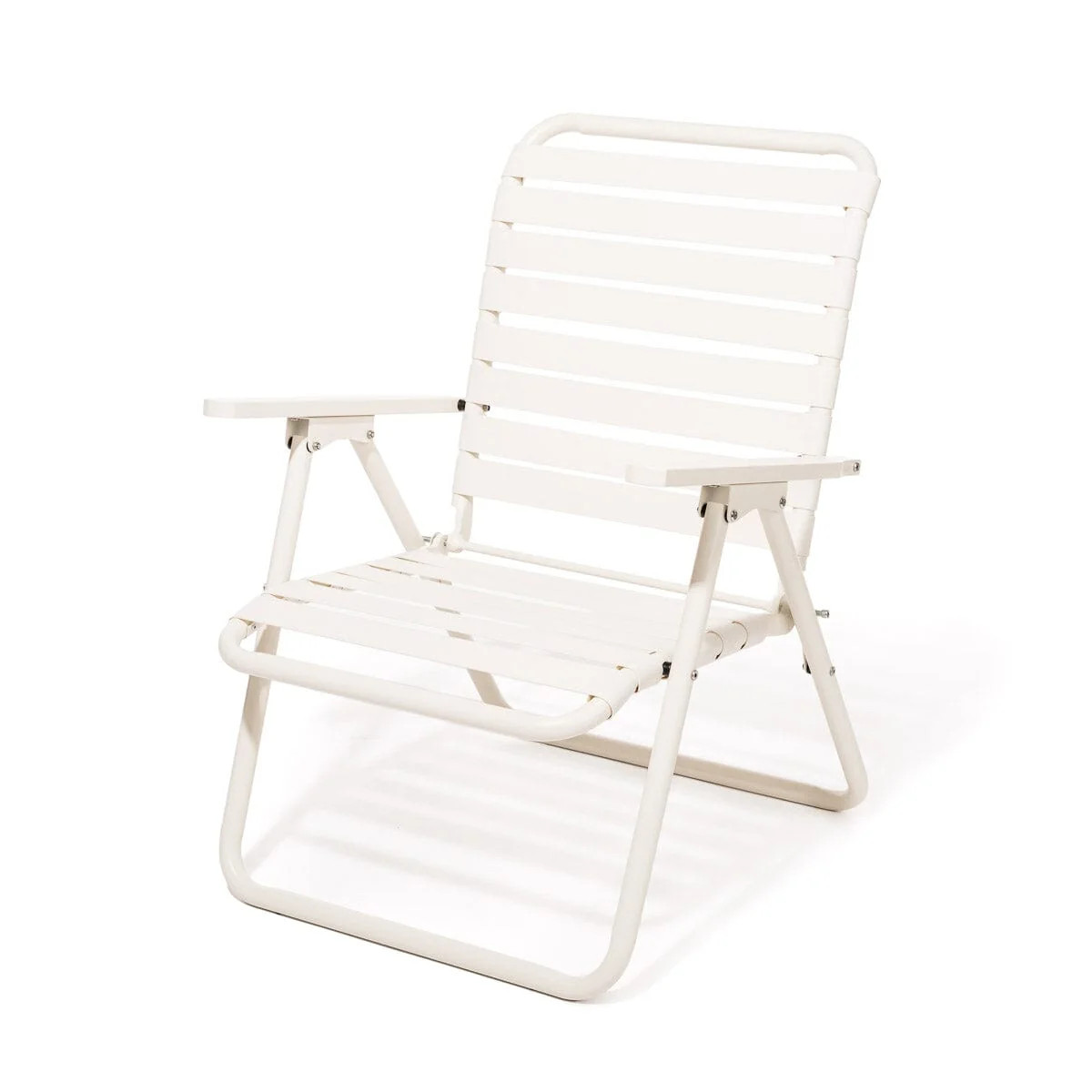 The Sunliner Camp Chair Antique White | Business & Pleasure Co.