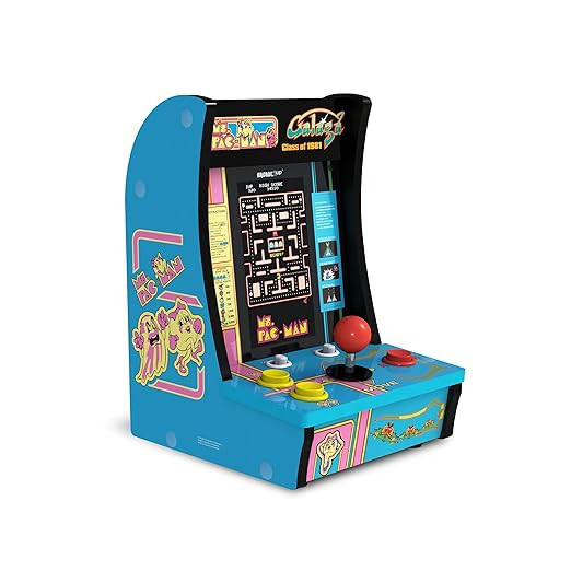 Arcade1Up Class of ‘81 Ms. PAC-Man/Galaga Countercade – 3 Classic Games, Retro Game Console f... | Amazon (US)