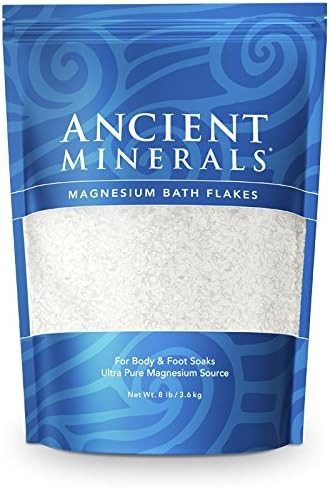 Ancient Minerals Magnesium Bath Flakes of Pure Genuine Zechstein Chloride resealable Magnesium Ba... | Amazon (US)
