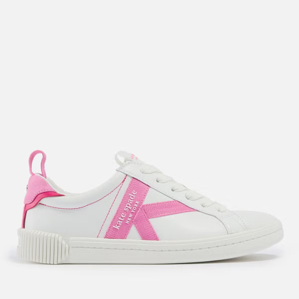 Kate Spade New York Women's Signature Leather Trainers | The Hut (UK)
