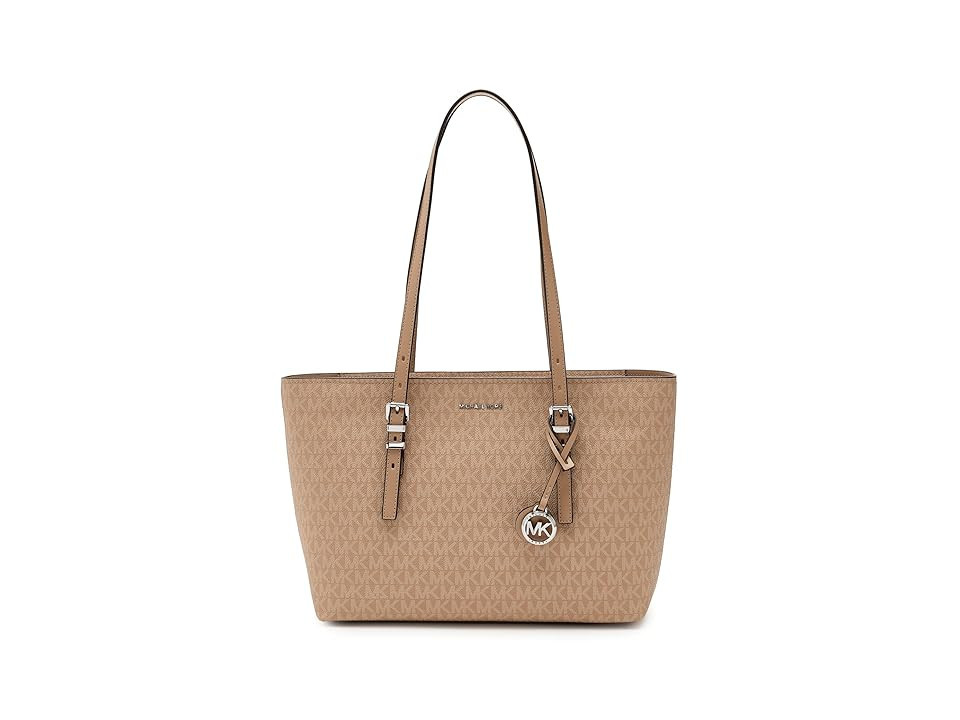 MICHAEL Michael Kors Quinn Medium East West Top Zip Tote Handbags Peanut | Zappos.com