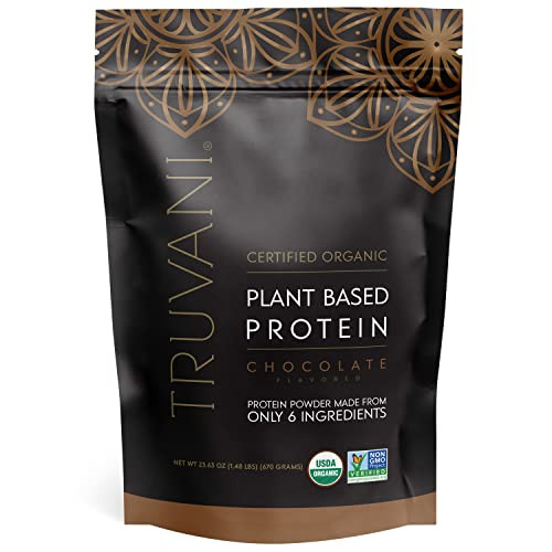 Truvani Vegan Pea Protein Powder | Chocolate | 20g Organic Plant Based Protein | 20 Servings | Ke... | Amazon (US)