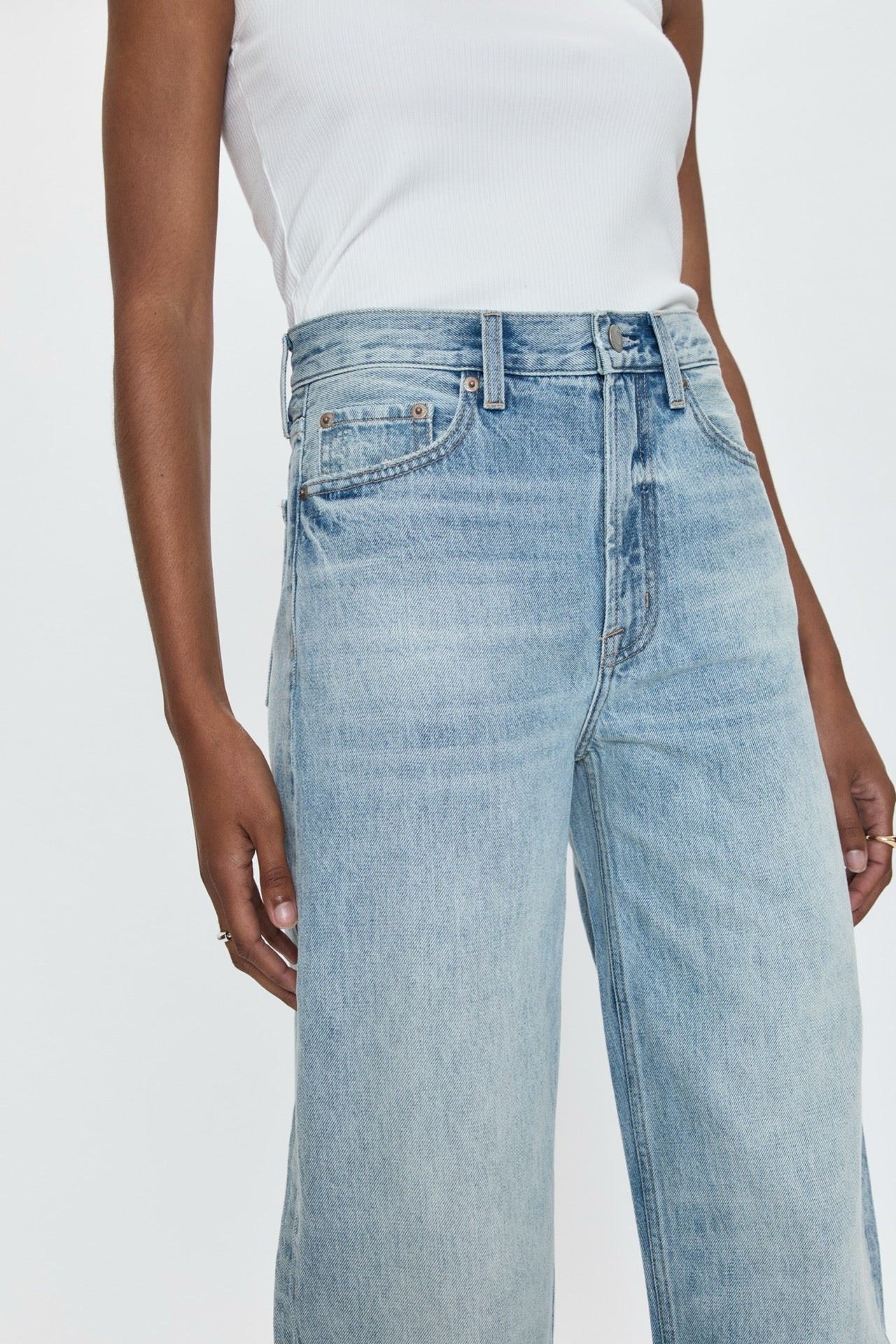 Wes High Rise Barrel Jean - Clever | Pistola Denim