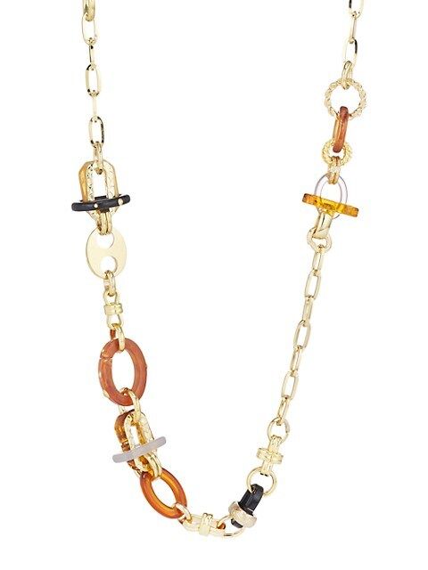 Mixed Ring Long Necklace | Saks Fifth Avenue