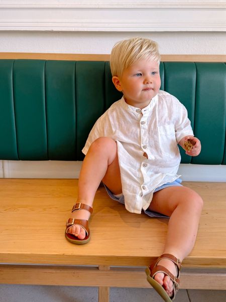 My very favorite toddler, boy, shorts and sandals! True to size and fit like a dream. 

#LTKkids #LTKfamily #LTKbaby