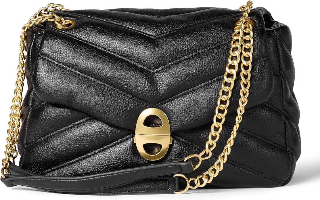 Amazon Essentials Women's Soft Quilted Flap Shoulder Bag | Amazon (US)