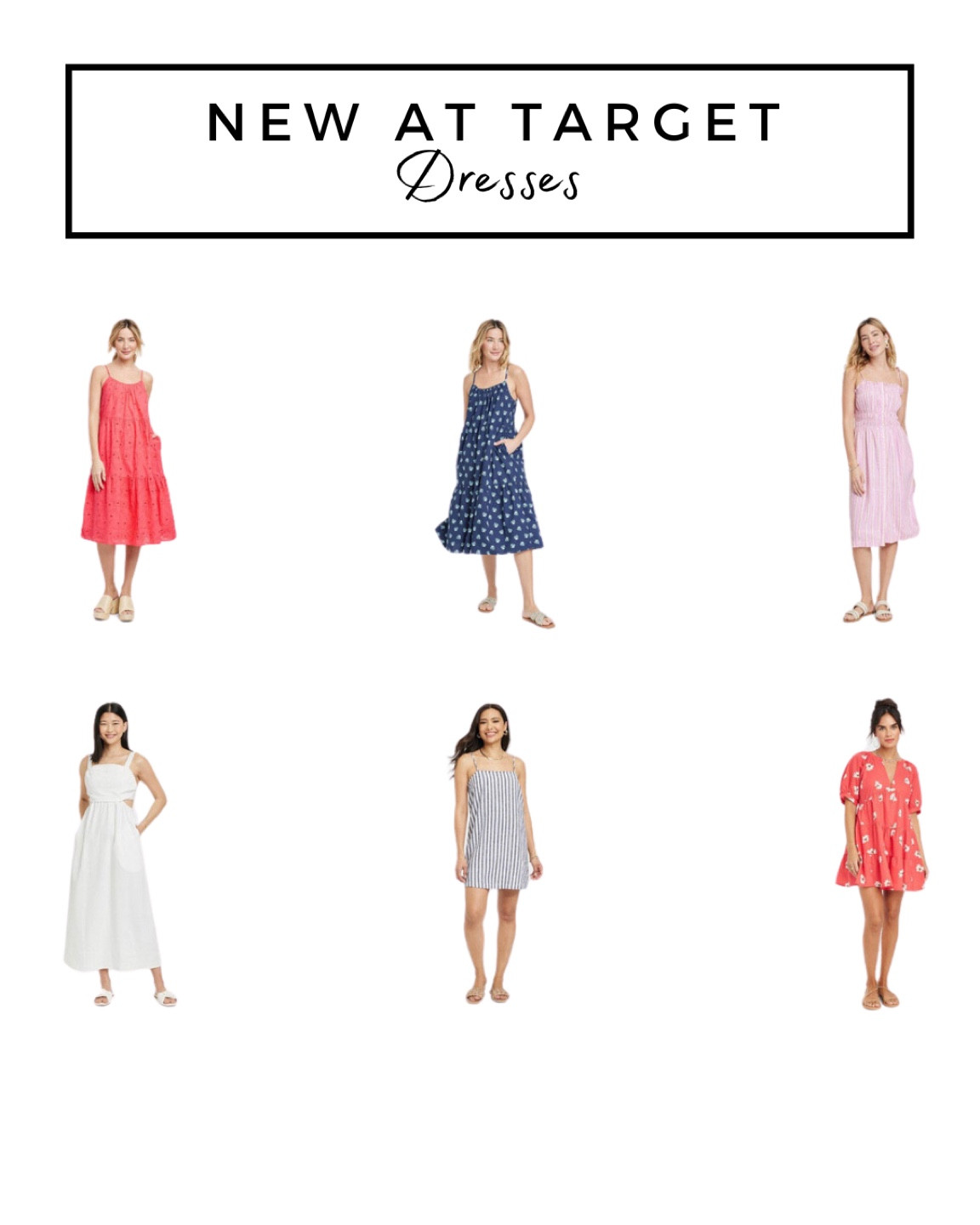 New dresses at Target for spring #dresses #new #target #targetstyle #targetfinds #targetfashion #dresses #springstyle 

#LTKSeasonal #LTKunder50 #LTKstyletip