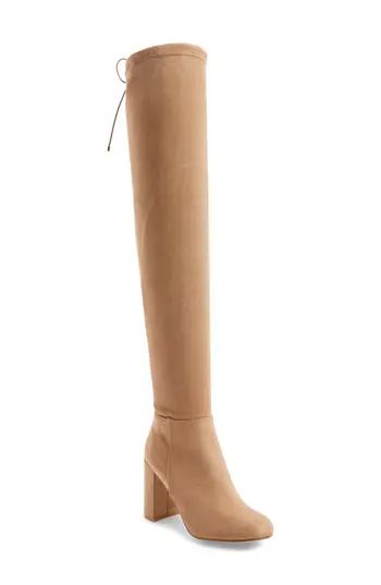 Women's Chinese Laundry Krush Over The Knee Boot, Size 10 M - Beige | Nordstrom