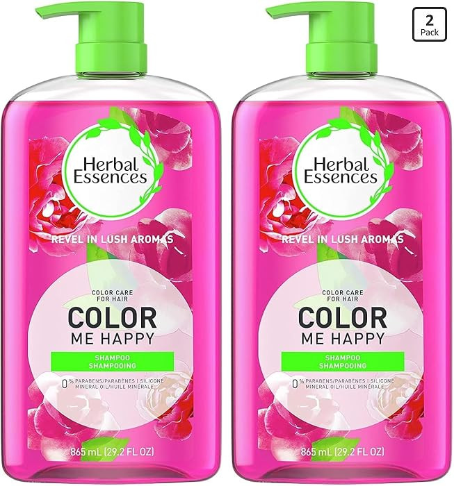Herbal Essences Shampoo for Colored Hair, Paraben-Free, Color Me Happy, 29.2 fl oz (Pack of 2) | Amazon (US)