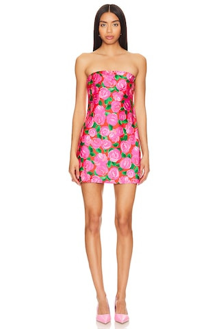 Show Me Your Mumu Taylor Tube Mini Dress in Rosie Blooms from Revolve.com | Revolve Clothing (Global)