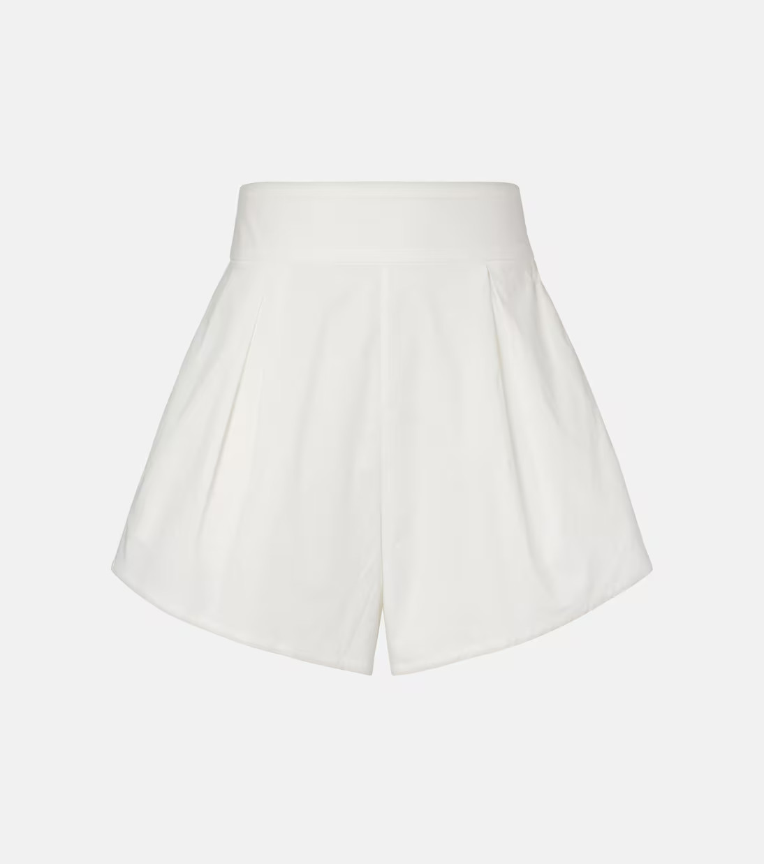 Solid pleated cotton shorts | Mytheresa (US/CA)