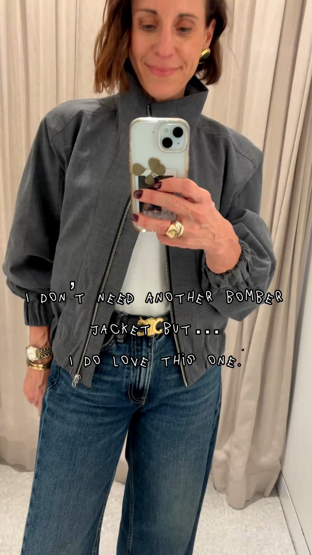 I adore bomber jackets especially ones like this from Blanca because;
- great fit
- easy colour
- quality hardware 
- the sleeve and waist elastic gathered seams were thick so good for styling
- easy to outfit and layer.

#LTKaustralia #LTKautumn #LTKwinter