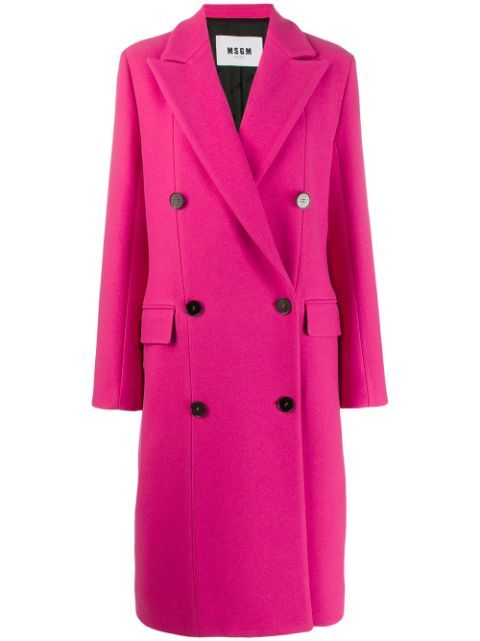 double-breasted coat | Farfetch (US)