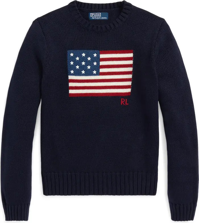 Flag Crewneck Sweater | Nordstrom