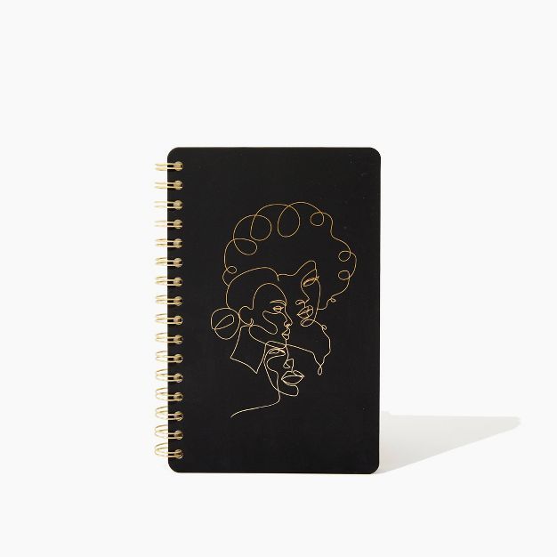 Ruled Journal 5.5"x8.5" Line Art - Be Rooted | Target