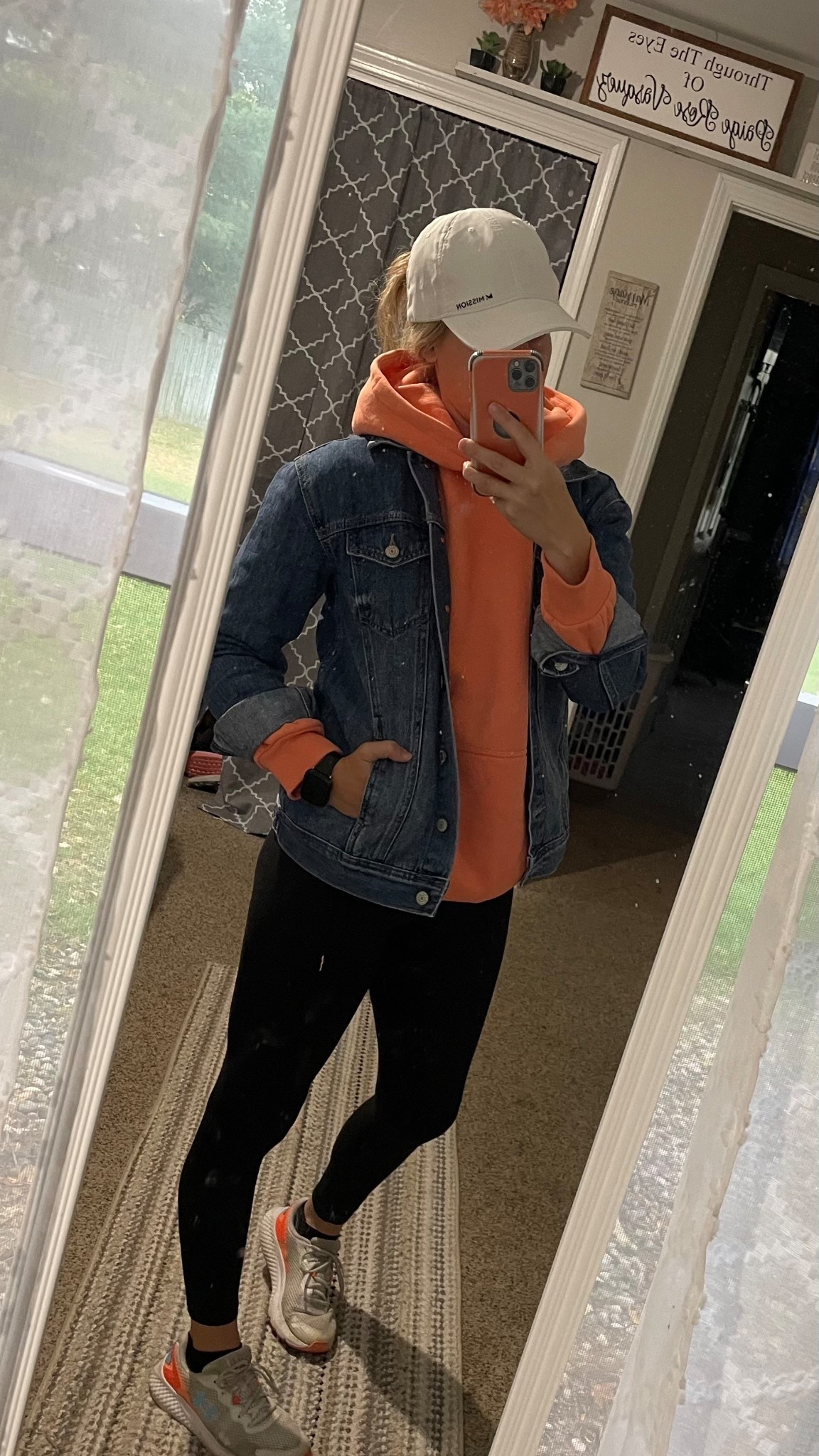 Mama praise gathering OOTD 
(Sweatshirt is similar) 