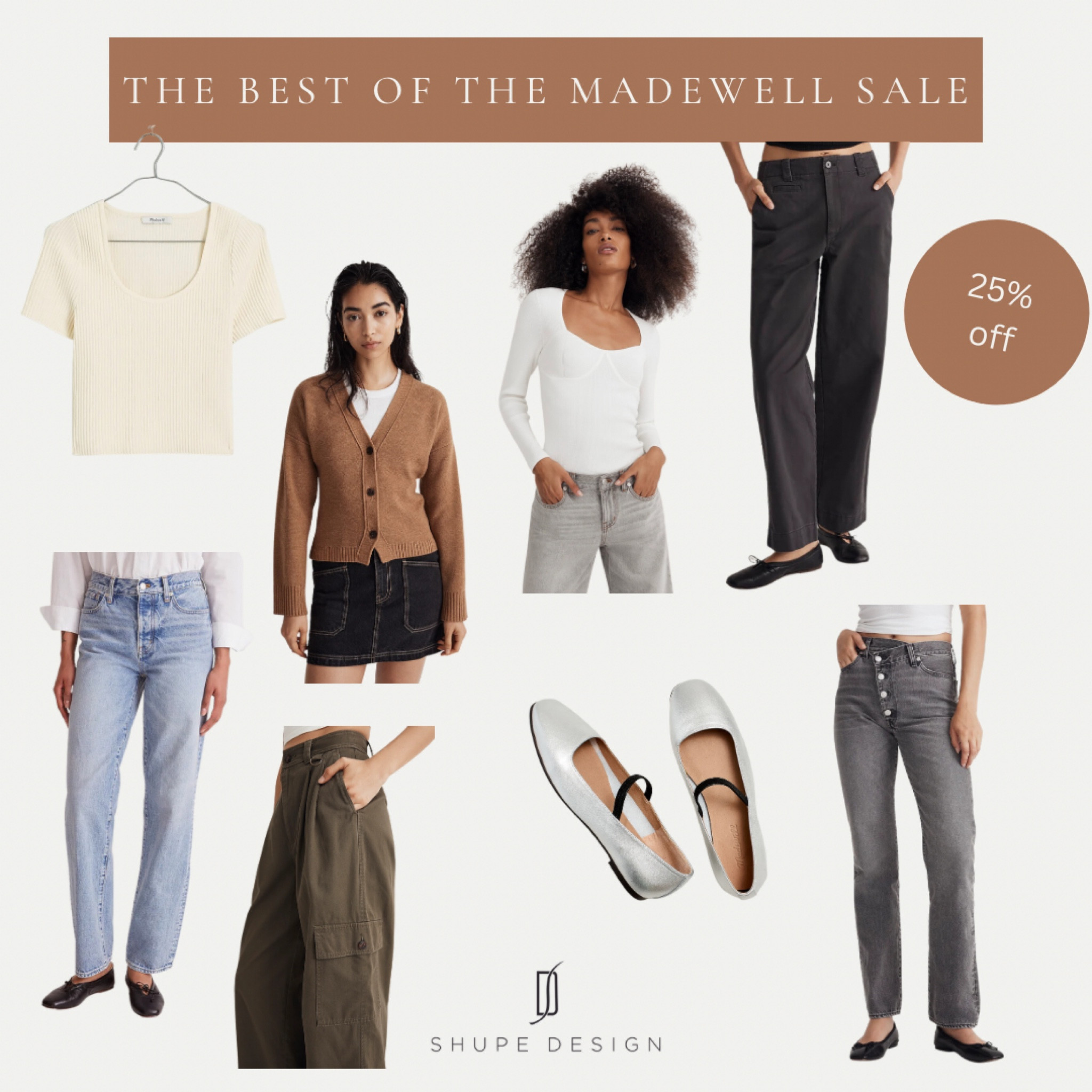 The best of the Madewell Sale! 

Denim | sweaters | silver flats | metallic flats | cardigan | relaxed denim 

#LTKSale #LTKshoecrush #LTKfindsunder100