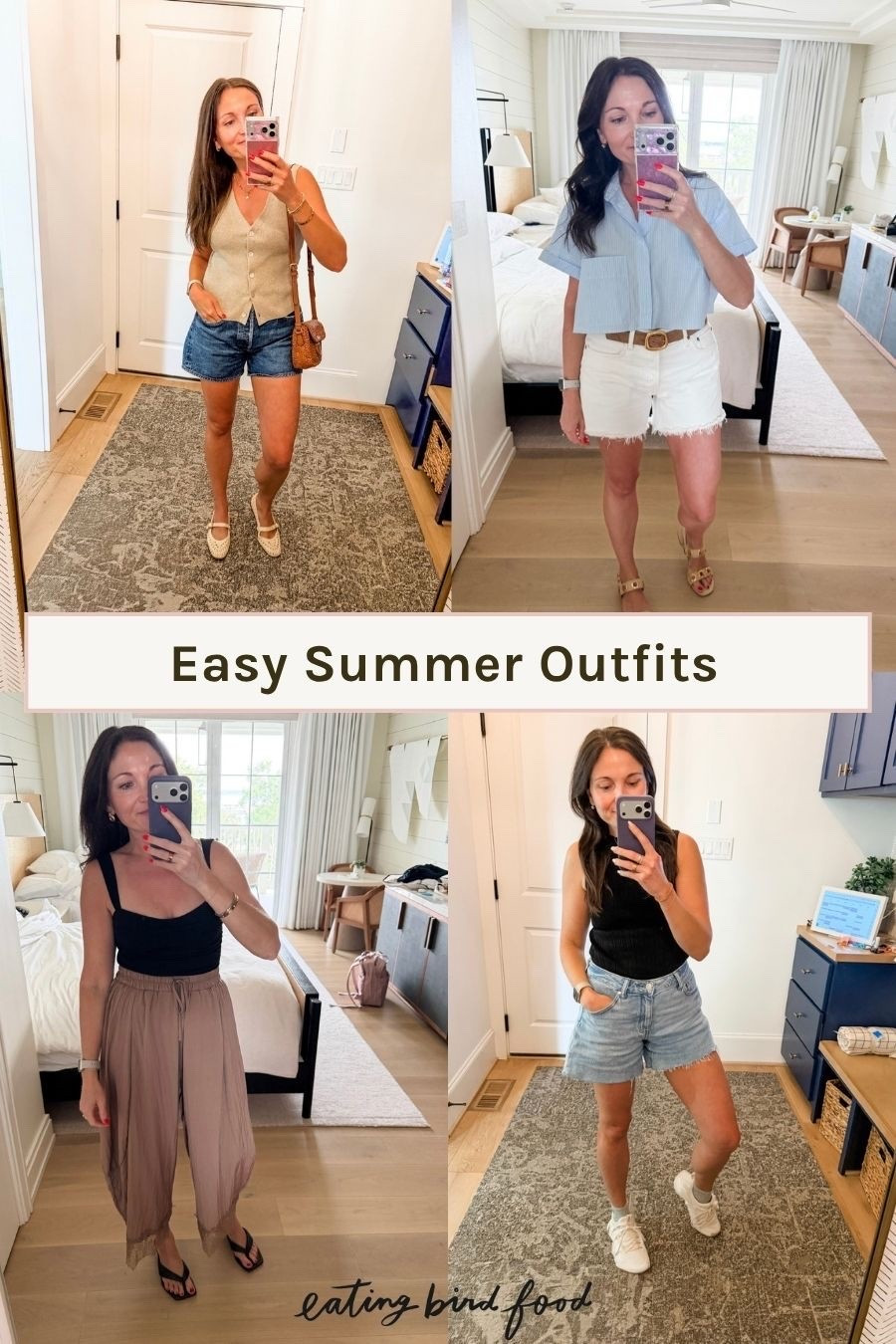 Denim Shorts | Sweater Vest | White Denim | Summer Style | Summer Outfit | AGOLDE | Amazon Finds

#LTKootd #LTKgrwm