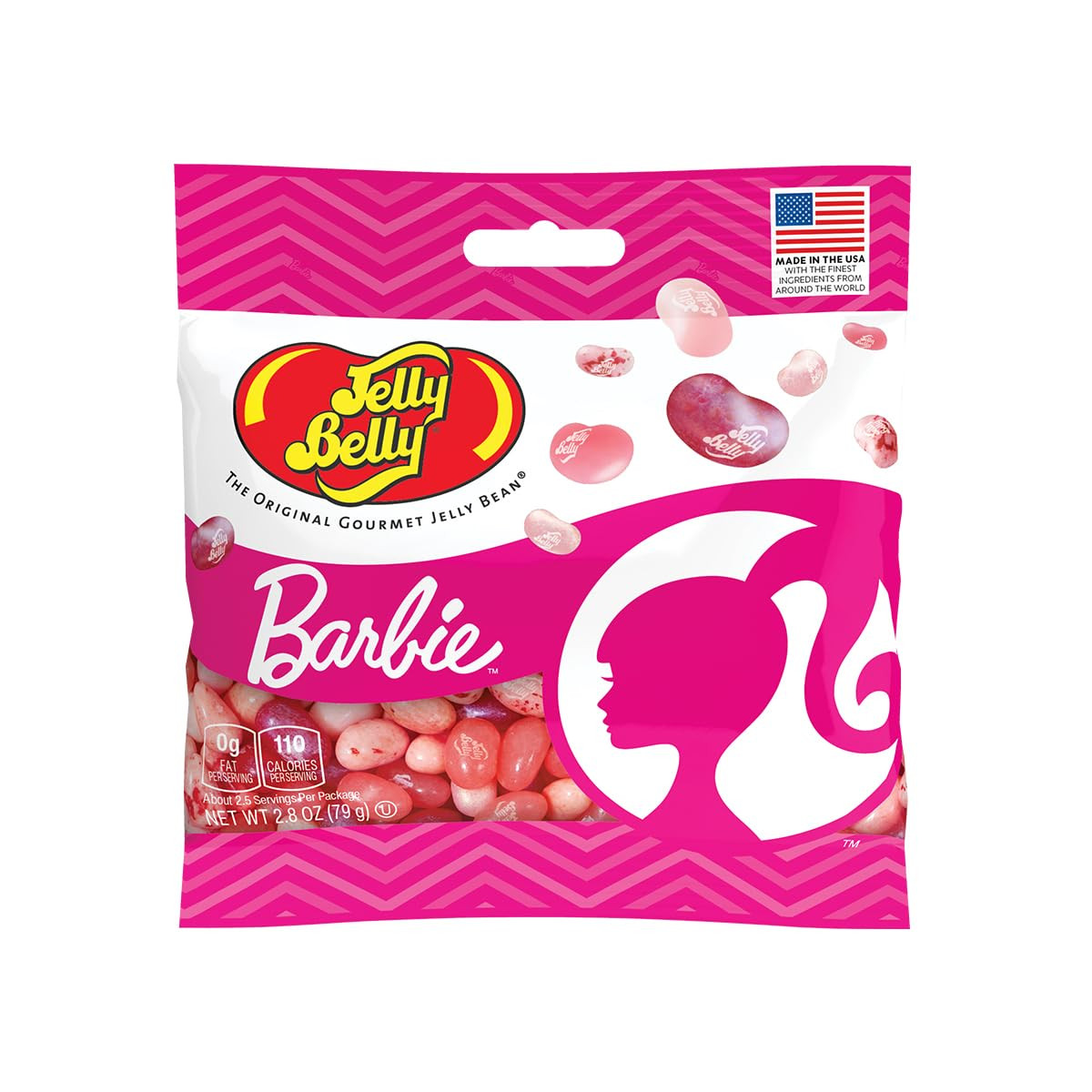 Jelly Belly Barbie Jelly Bean Mix (2.8 oz) Grab & Go Bag | Amazon (US)