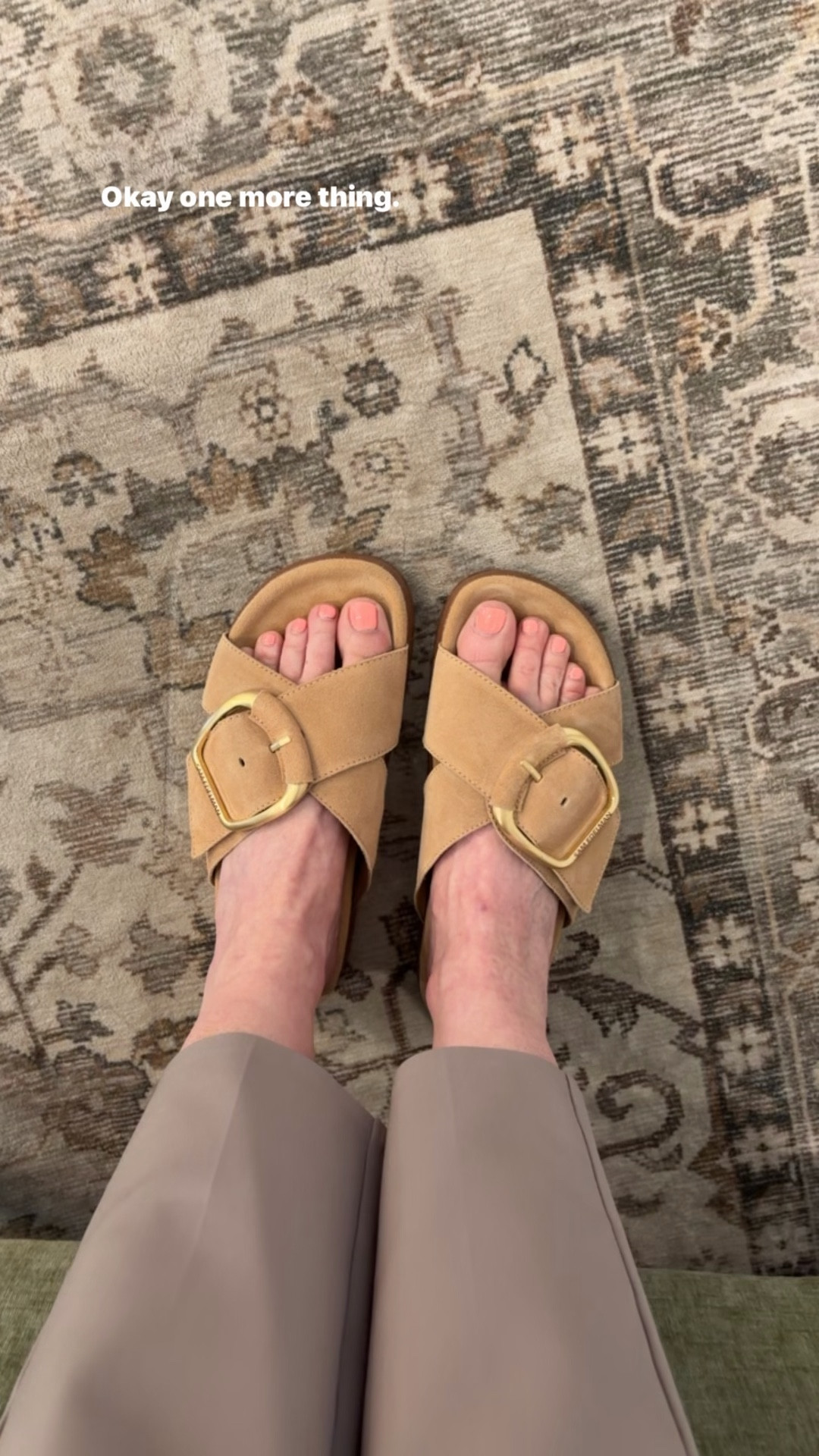 So much cuter than Burks!

Sam Edelman, slides, footbed, casual, over 50, elevated style, buckle flats

#LTKOver40 #LTKootd #LTKstorytime