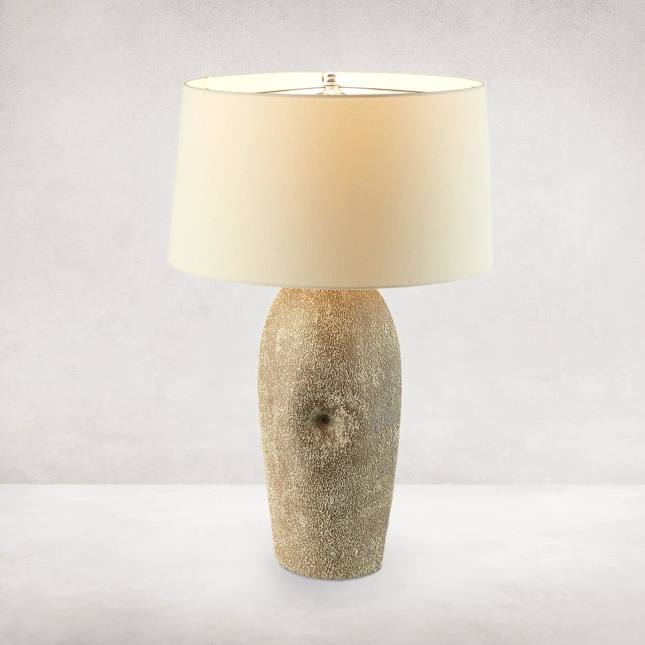 Kusa Table Lamp - Vintage Brown Ceramic | France and Son