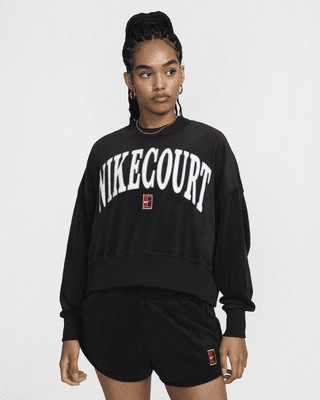 NikeCourt HeritageWomen's Over-Oversized Crew-Neck Graphic Tennis Sweatshirt | Nike (US)