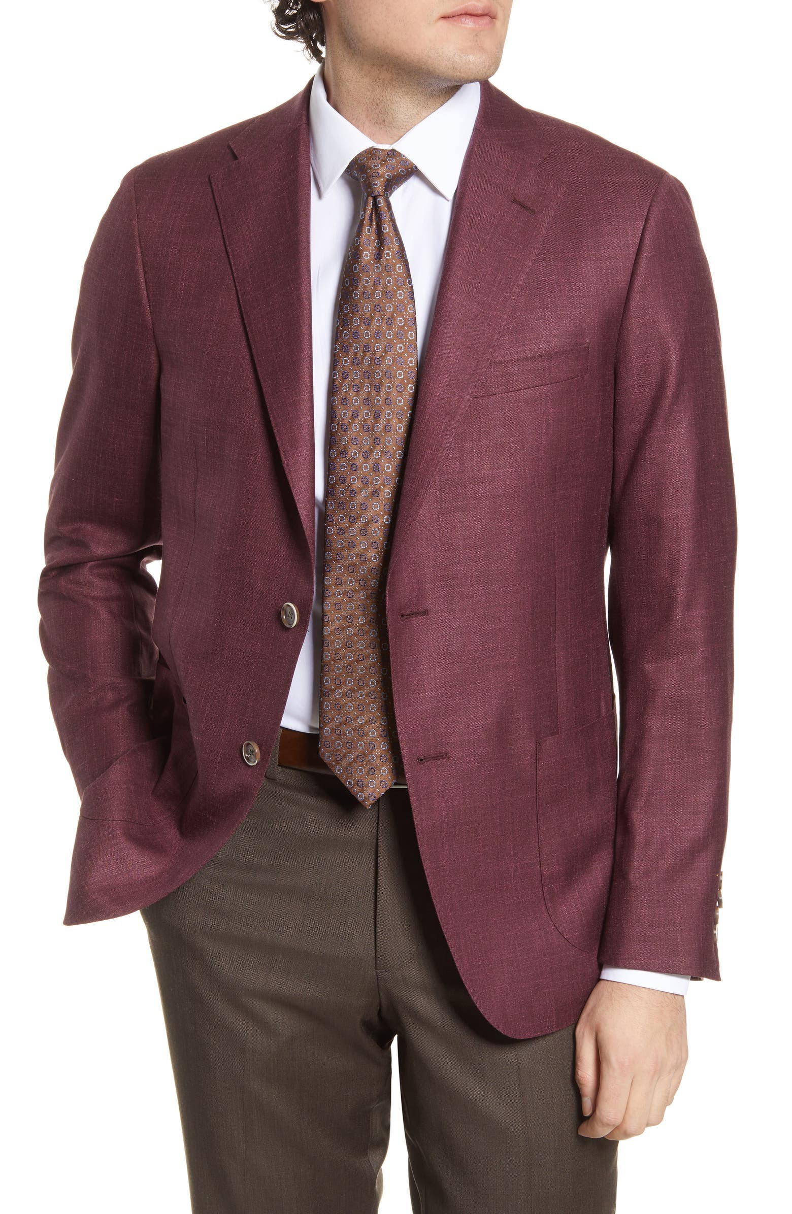 Classic Fit Solid Wool Blend Sport Coat | Nordstrom