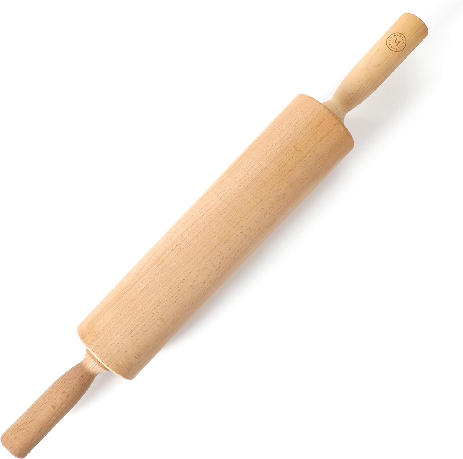 Martha Stewart Bainford 21" Large Beech Wood Rolling Pin | Amazon (US)