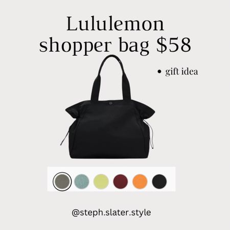 Lululemon shopper bag! Great reviews and would make a great gift. 

#LTKHoliday #LTKSeasonal