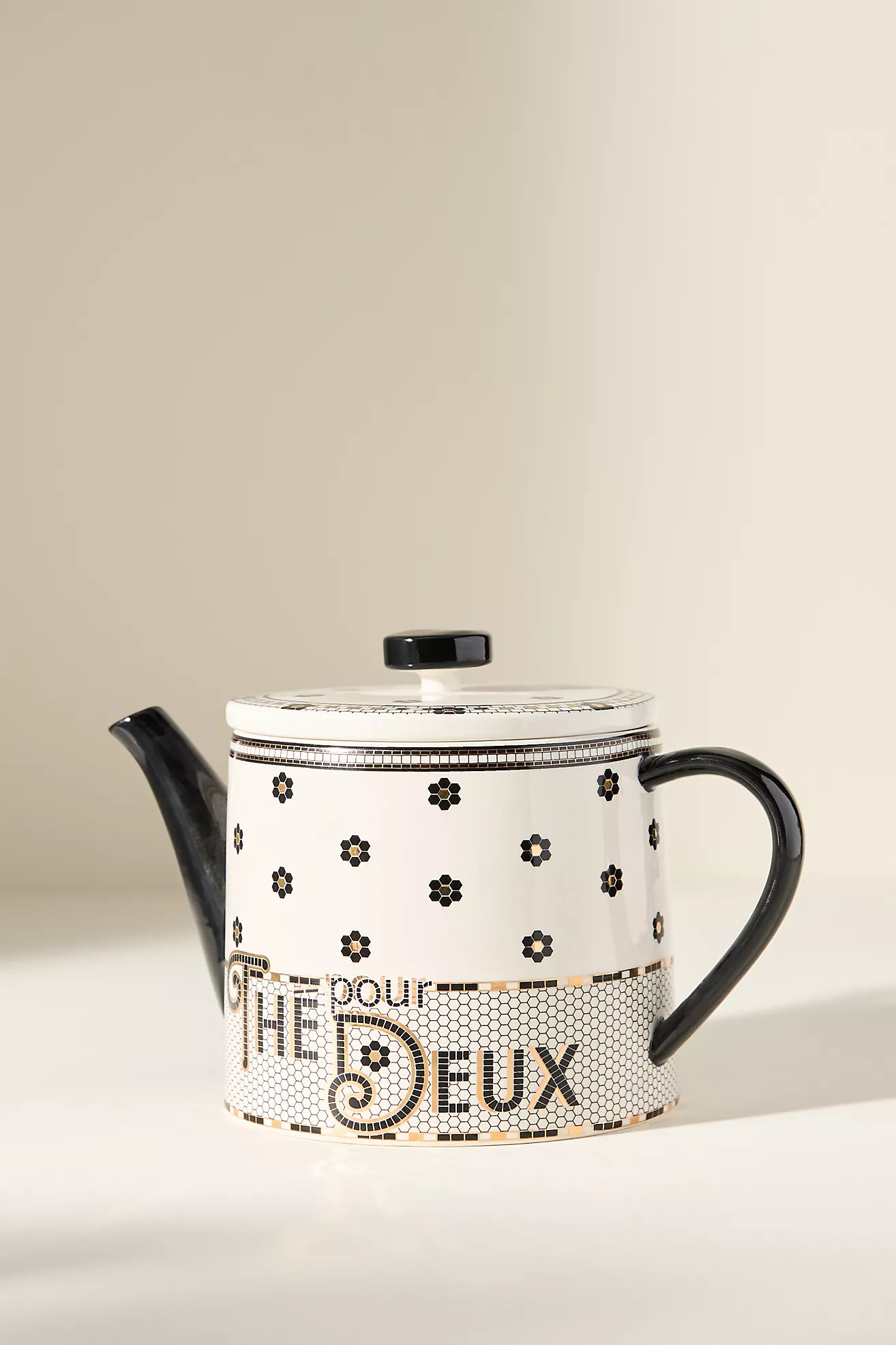 Bistro Tile Teapot | Anthropologie (US)