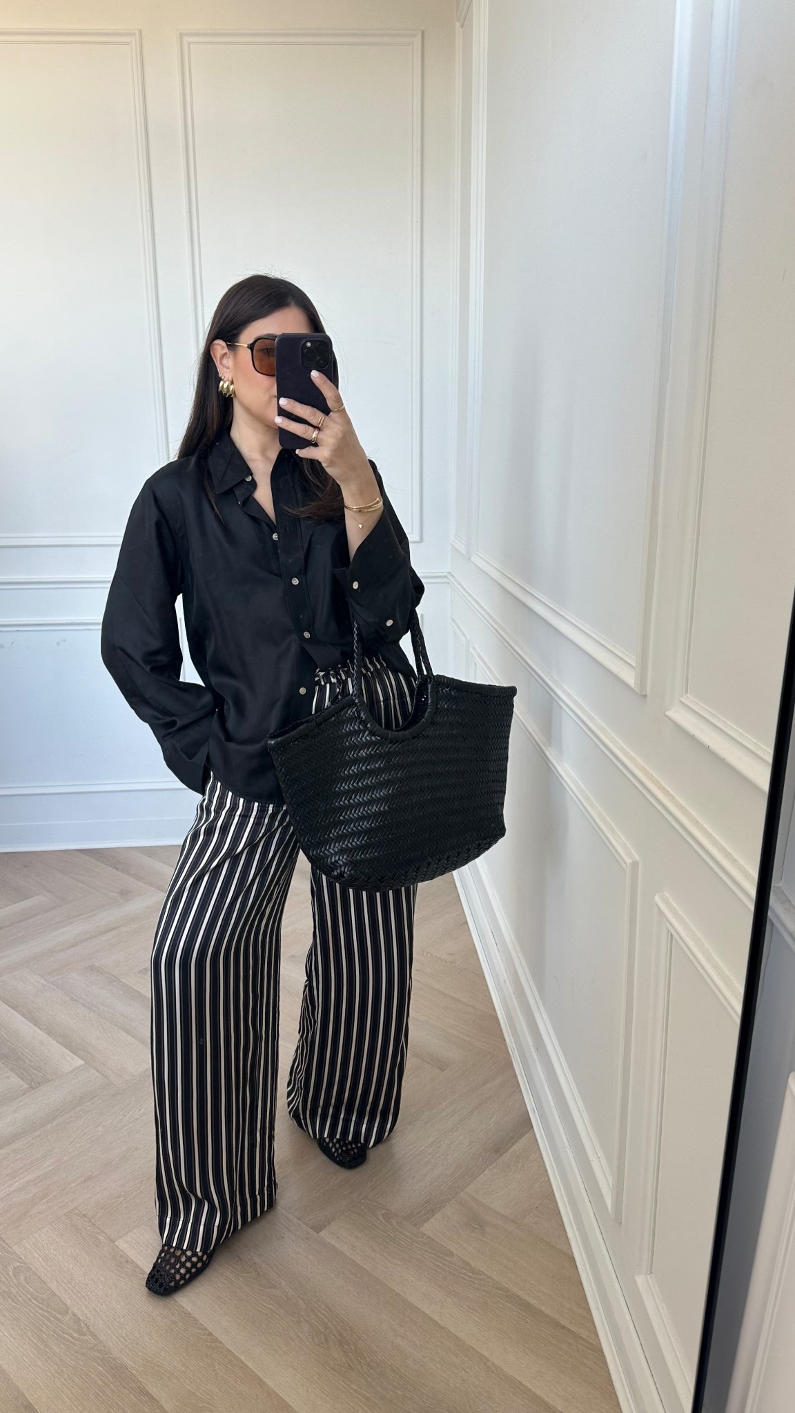 Stripe trousers appreciation post 🤍🖤🤎

#LTKstyletip #LTKuk #LTKspring