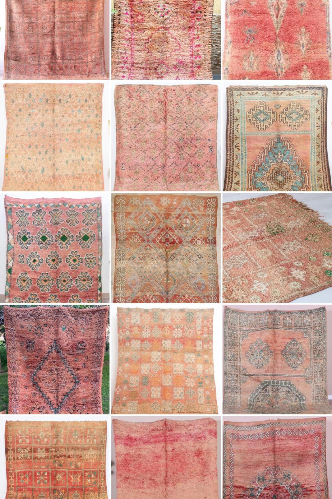 peachy pink vintage Moroccan rugs 🍑 similar to the ones in my living room and nursery! 

#LTKHome