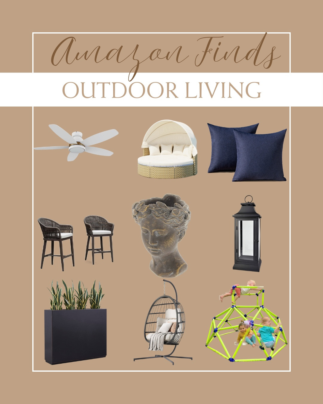 Amazon outdoor finds for an easy, affordable patio refresh 🌿✨ Trendy pieces, cozy seating, and must-haves for effortless outdoor living.

#AmazonFinds #OutdoorLiving #PatioInspo #BackyardStyle #AffordableDecor #OutdoorDecor #SummerStyle #HomeInspo #OutdoorEntertaining #LTKhome 

#LTKSeasonal #LTKHome #LTKSaleAlert