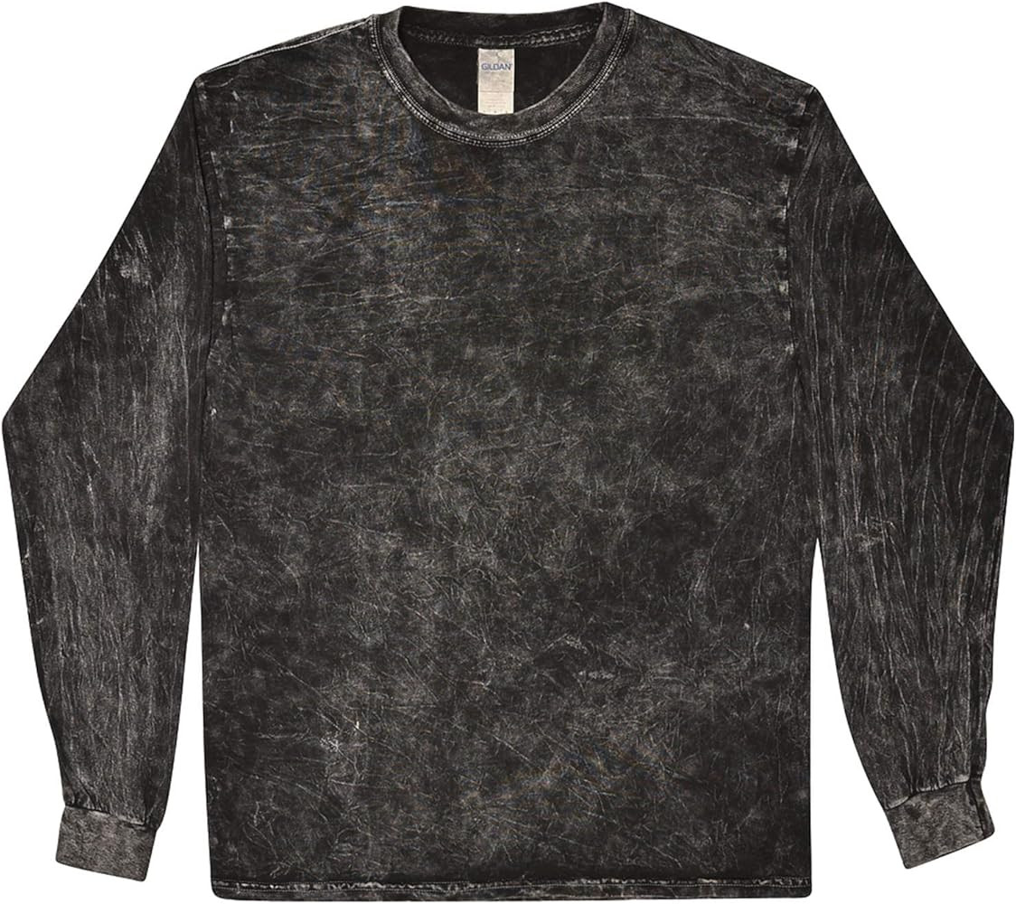 Vintage Mineral Wash T-Shirts Long Sleeve, 100% Heavyweight Cotton, Adult Small to XXX-Large | Amazon (US)