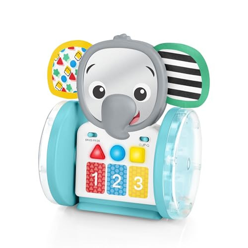 Baby Einstein Chase & Tap Earl Crawling Baby Toy, with Mirror and Music, Ages 6 Months and Up | Amazon (US)
