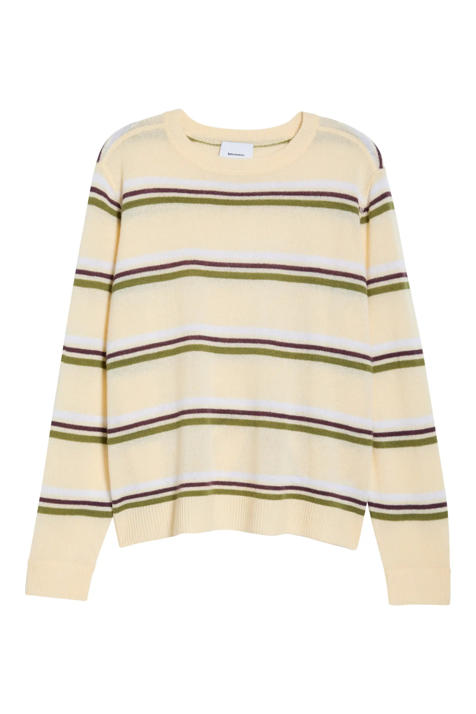 Reformation Cashmere Boyfriend Sweater (Women) | Nordstrom | Nordstrom