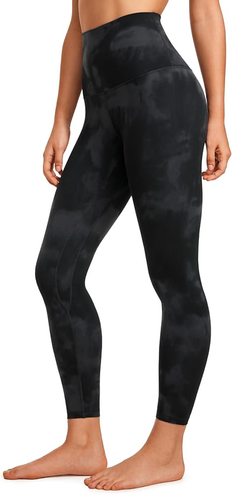 CRZ YOGA Super High Waisted Butterluxe Workout Leggings 25''/ 28'' -Over Belly Buttery Soft Full ... | Amazon (US)