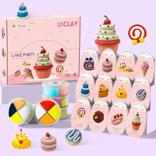 Air Dry Clay for Kids,Modeling Clay Kit,Model Magic Sculpting Set,Ultra Light & Soft, Safe Non-St... | Amazon (US)