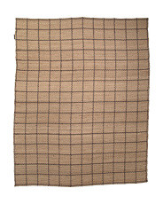 9x12 Jute Fletcher Gridlines Area Rug | TJ Maxx