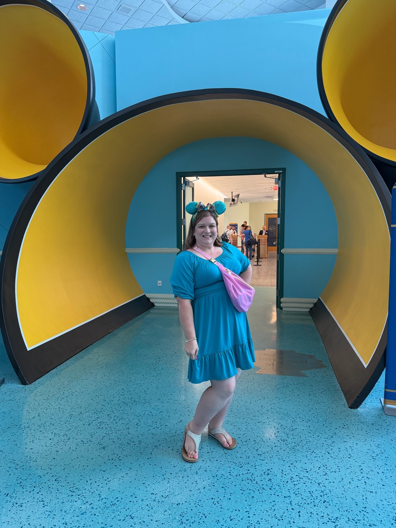 Loved this dress for our cruise embarkation day! 🤩✨🚢

#LTKootd #LTKTravel #LTKOver40