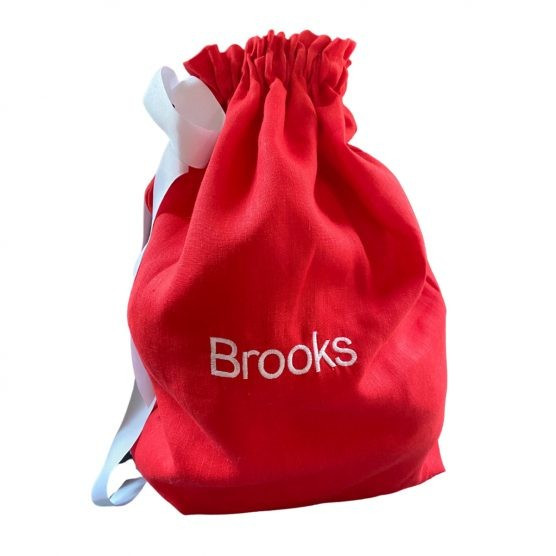 Storybook Goods Personalized Santa Sacks | The Tot
