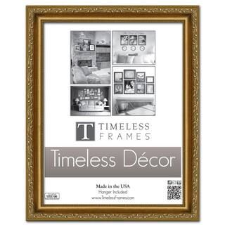 Timeless Frames Carrington 1-Opening 11 in. x 14 in. Gold Picture Frame 78211 | The Home Depot