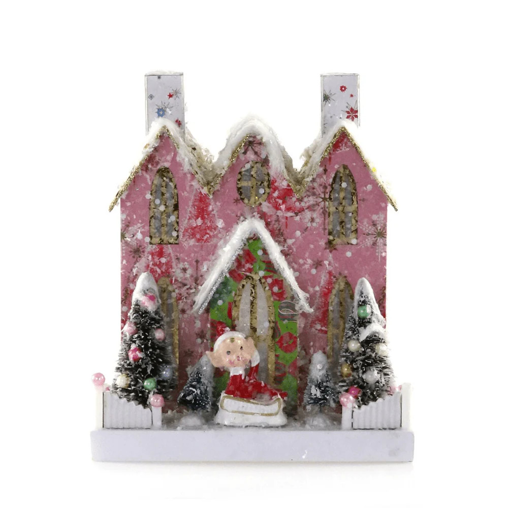 Retro Elf Abode Holiday House | Shop Sweet Lulu