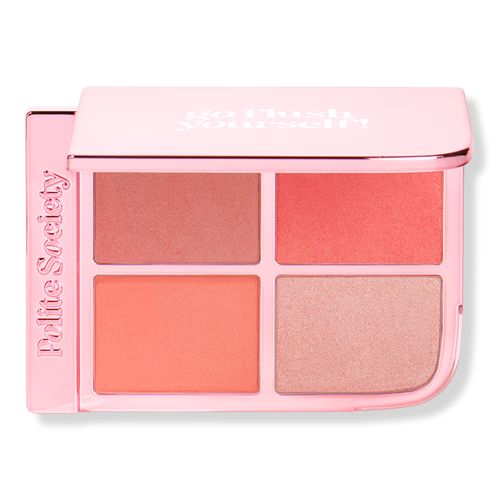 Polite SocietyGo Flush Yourself Blush & Highlight Face Palette | Ulta