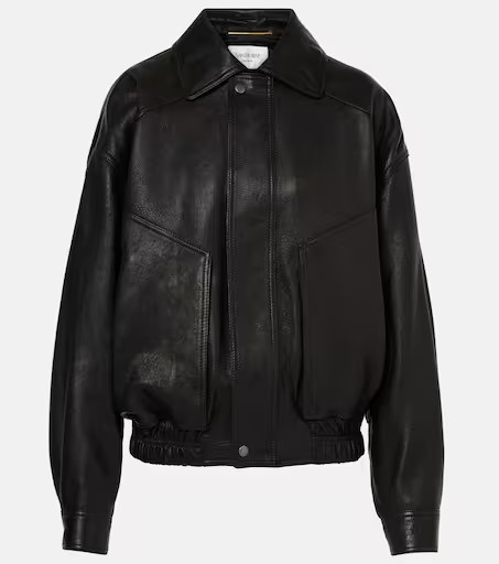 Leather bomber jacket | Mytheresa (US/CA)