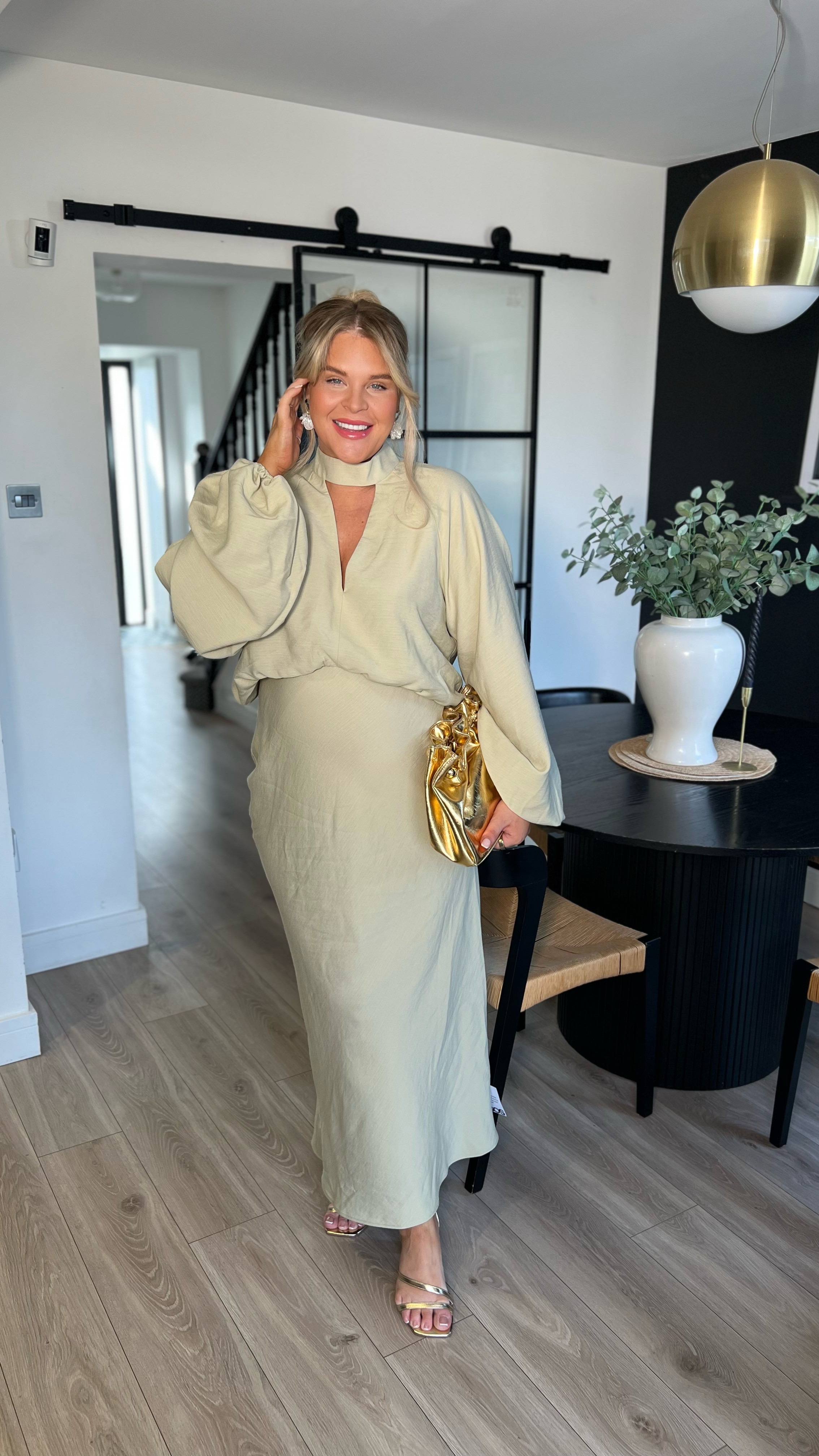 Wedding guest dress. Wedding guest outfit. Maxi dress. Maternity dress. Pregnancy friendly. Occassionwear. Red dress. Green dress. Yellow dress. Bridesmaid dress. Gold bag. asos. Curve fashion. Plus size fashion. Glam. Party. Colourful dress. 

#LTKuk #LTKwedding #LTKstyletip