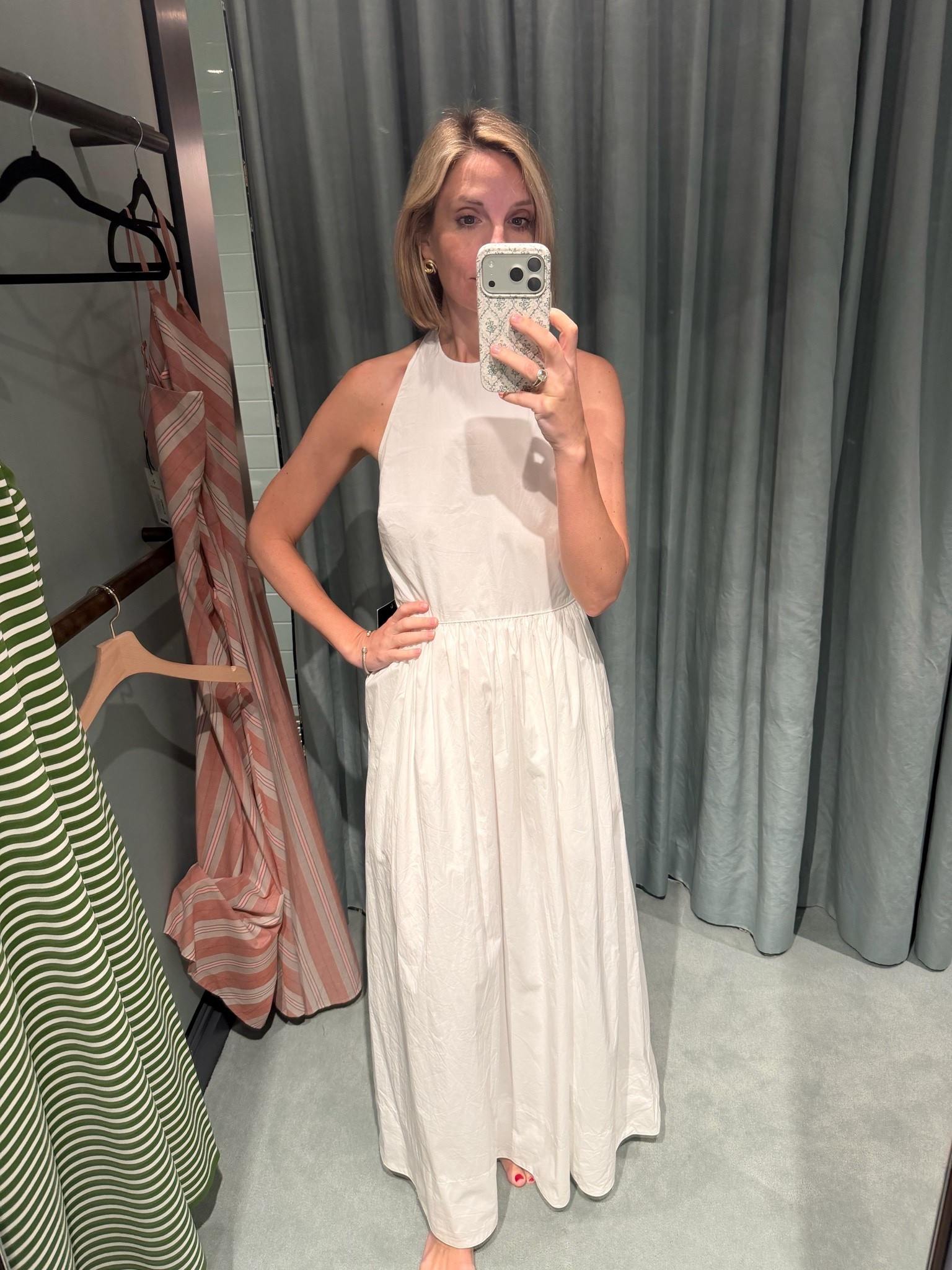 Summer dress. White halter dress

#LTKootd #LTKgrwm #LTKTravel