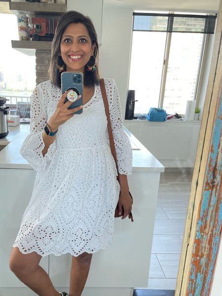 White summer dress #eyeletdress #whitedress #summerdress #whiteoutfit #indianinfluencer

#LTKSeasonal #LTKstyletip #LTKunder50