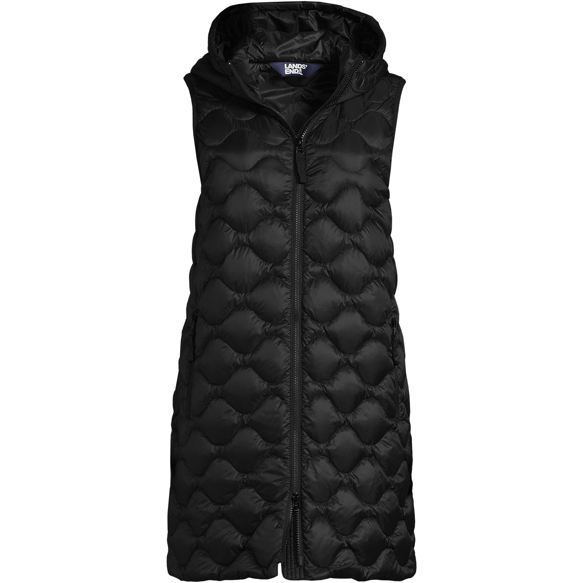 Women's Wanderweight Packable Down Long Vest | Lands' End (US)